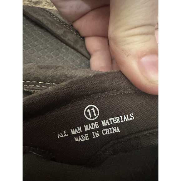 Speedo Men's Tan Brown Flip Flops Sandals Thong Outdoor Beach Sandals Size 11 - Picture 6 of 6